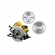 Serra Circular 7.1/4 Pol 1600W C/2 Discos - STANLEY - SC16D2