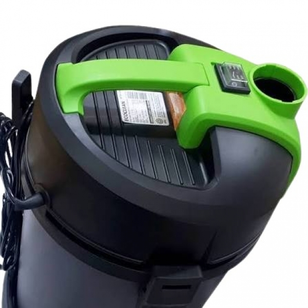 Aspirador Ecoclean 18L Preto e Verde AP120-220