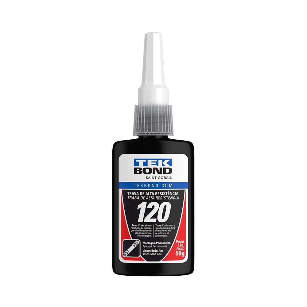 Trava Parafusos de Alta Resistência 120 50g