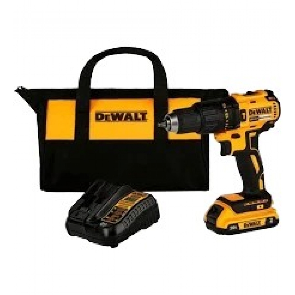 Parafusadeira e Furadeira de Impacto 1/2 20V Max com 1 Bateria e 1 Carregador