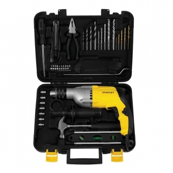 Kit Furadeira de Impacto 1/2 Pol. 800W C/ 39 Acessórios - STDH8013KA