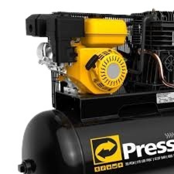 Compressor 20pcm 160L Com Gasolina Pressure