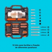 Jogo de Bits e Brocas 104 Peças - BLACK+DECKER - A7230-XJ