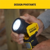 Lanterna 140 Lúmens 3 LED 20V Max S/Bateria e Carregador - SCL020-B2