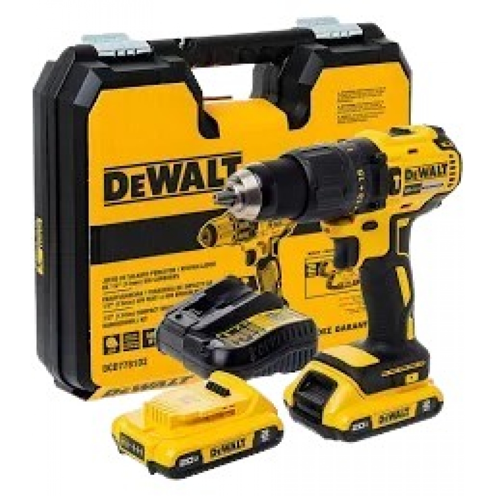 Parafusadeira e Furadeira de Impacto 1/2 20V Max 2Baterias 1Carregador