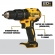 Parafusadeira e Furadeira de Impacto 1/2Pol. 20V Max Brushless sem Bateria DEWALT