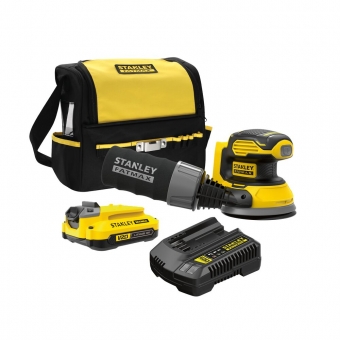 Lixadeira Roto Orbital 5 Pol. 20V C/Bateria 1,5Ah Carregador e Bolsa