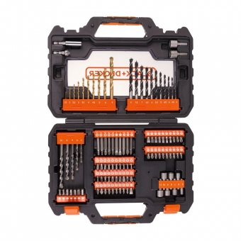 Jogo de Bits e Brocas 104 Peças - BLACK+DECKER - A7230-XJ