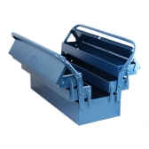 Caixa Sanfonada 5 Gavetas Para Ferramentas - Azul